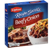 Lipton Soups Recipe Secrets Beefy Onion Recipe Soup & Dip Mix 2.2 Oz Box