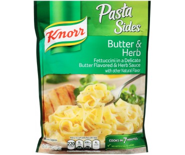 Knorr Side Dishes Butter & Herb Pasta Sides 4.4 Oz Pouch