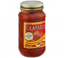 Classico Fire Roasted Tomato & Garlic Pasta Sauce 24 Oz Jar