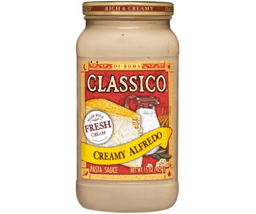 Classico Creamy Alfredo Pasta Sauce 15 Oz Jar