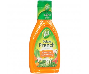 Wish-Bone Deluxe French Dressing 8 Fl Oz Plastic Bottle