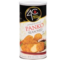 4C Japanese Style Seasoned Bread Crumbs 8 Oz Canister