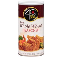 4C Whole Wheat Seasoned Crumbs 13 Oz Canister
