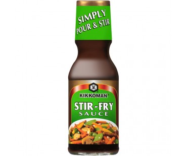 Kikkoman Stir-Fry Sauce 12.1 Oz Glass Bottle