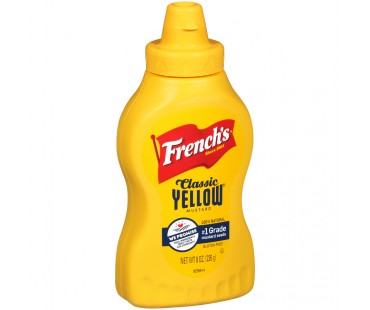 French's Classic Yellow Mustard 8 Oz Squeeze Bottle