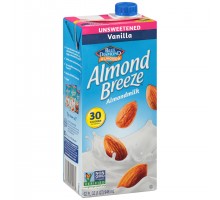 Blue Diamond Almond Breeze Unsweetened Vanilla Almondmilk 32 Fl Oz Carton