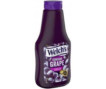 Welch's Concord Grape Jelly 20 Oz Squeeze Bottle