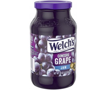 Welch's Concord Grape Jam 18 Oz Jar