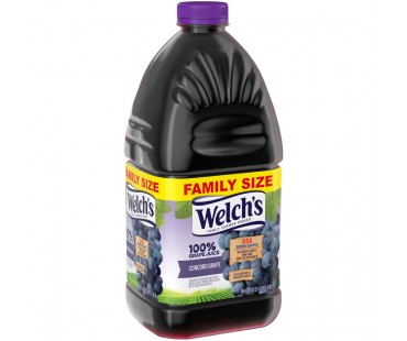 Welch's 100% Concord Grape Juice 96 Fl Oz Plastic Bottle