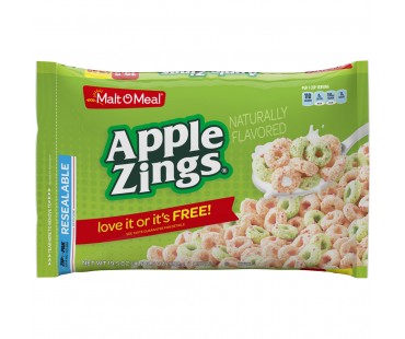 Malt-O-Meal Apple Zings Cereal 19.5 Oz Zip Pak
