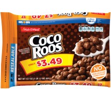 Malt-O-Meal Coco Roos Cereal 17.7 Oz Zip Pak