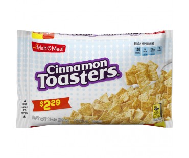 Malt-O-Meal Cinnamon Toasters Cereal 11 Oz Bag