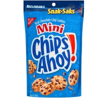 Nabisco Chips Ahoy! Snak-Saks Mini Chocolate Chip Cookies 8 Oz Peg