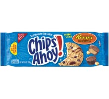 Nabisco Chips Ahoy! Made W/Reese's Peanut Butter Cups Cookies 9.5 Oz Tray
