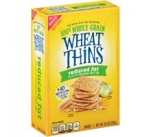 Nabisco Wheat Thins Reduced Fat Crackers 8.5 Oz Box