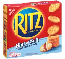Nabisco Ritz Hint Of Salt Crackers 13.7 Oz Box