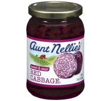 Aunt Nellie's Sweet & Sour Red Cabbage 16 Oz Jar