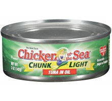 Chicken Of The Sea Chunk Light In Oil Tuna 5 Oz Can