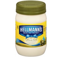 Hellmann's Dressing With Olive Oil Mayonnaise 15 Fl Oz Plastic Jar