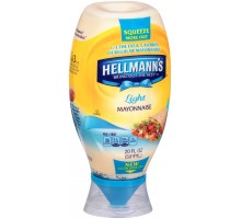 Hellmann's Light Mayonnaise 20 Fl Oz Squeeze Bottle