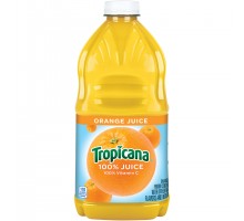 Tropicana 100% Orange Juice Juice 64 Fl Oz Bottle