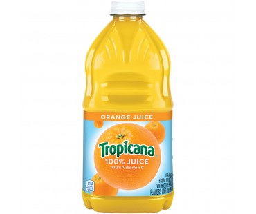 Tropicana 100% Orange Juice Juice 64 Fl Oz Bottle
