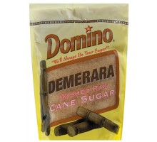 Domino Demerara Washed Raw Cane Sugar 24 Oz Pouch