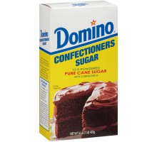 Domino Confectioners 10-X Powdered Pure Cane With Cornstarch Sugar 16 Oz Box