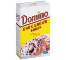 Domino Dark Brown Sugar 1 Lb Box
