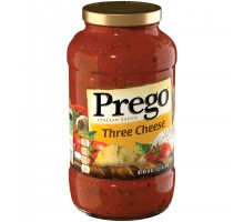 Prego Three Cheese Italian Sauce 24 Oz Jar
