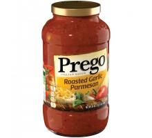 Prego Roasted Garlic Parmesan Italian Sauce 24 Oz Jar
