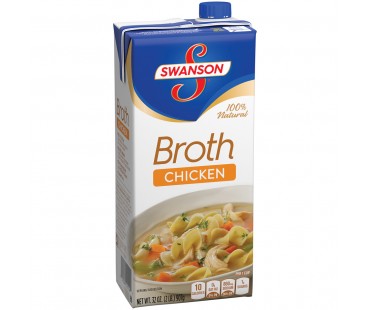 Swanson Chicken Broth 32 Oz Carton