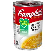 Campbell's Healthy Request Homestyle Chicken Noodle Soup 10.5 Oz Can Campbell's Healthy Request Homestyle Chicken Noodle Soup 10.5 Oz Can