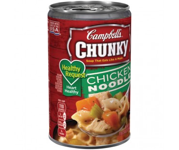 Campbell's Chunky Chicken Noodle Soup 18.6 Oz Can