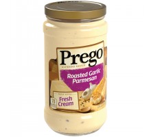 Prego Roasted Garlic Parmesan Alfredo Sauce 14.5 Oz Jar