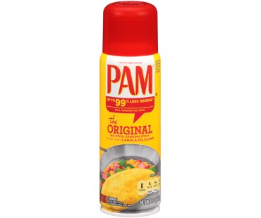 Pam Original Cooking Spray 6 Oz Aerosol Can