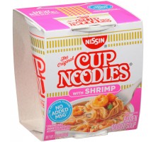 Cup Noodles With Shrimp Ramen Noodle Soup 2.25 Oz Cup