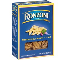 Ronzoni Mostaccioli Rigati 16 Oz Box