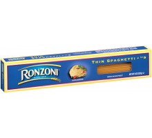 Ronzoni Thin Spaghetti 8 Oz Box