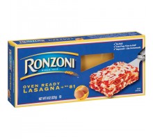 Ronzoni Oven Ready Lasagna 8 Oz Box