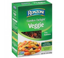 Ronzoni Garden Delight Veggie Trio Italiano 12 Oz Box