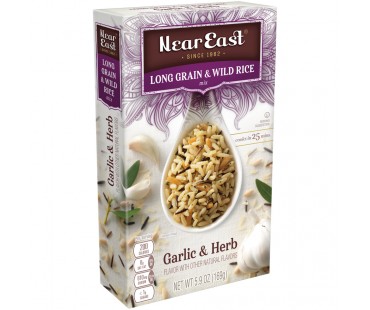Near East Garlic & Herb Long Grain & Wild Rice Rice Mix 5.9 Oz Box