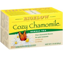Bigelow Cozy Chamomile .73 Oz Herb Tea Bags 20 Ct Box