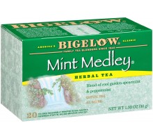 Bigelow Mint Medley 1.3 Oz Herb Tea Bags 20 Ct Box