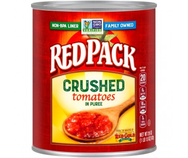 Redpack Crushed In Puree Tomatoes 28 Oz Can
