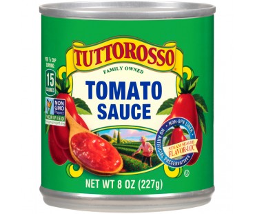 Tuttorosso Tomato Sauce 8 Oz Can