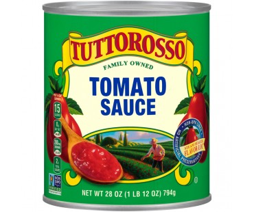 Tuttorosso Tomato Sauce 28 Oz Can