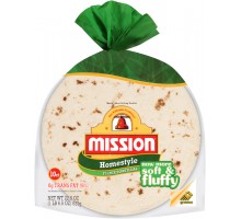 Mission Homestyle Flour Tortillas 20. Oz Bag