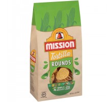 Mission Rounds Tortilla Chips 13 Oz Stand Up Bag