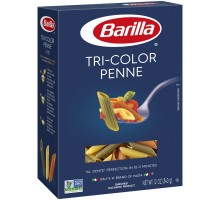 Barilla Tri-Color Penne Pasta 12 Oz Box Barilla Tri-Color Penne Pasta 12 Oz Box